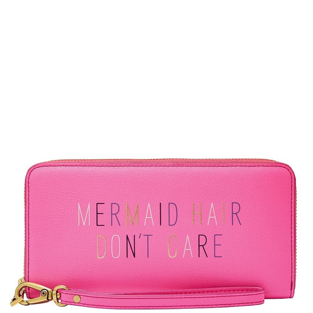 Emma RFID Protect Mermaid Hair Don't Care Wallet